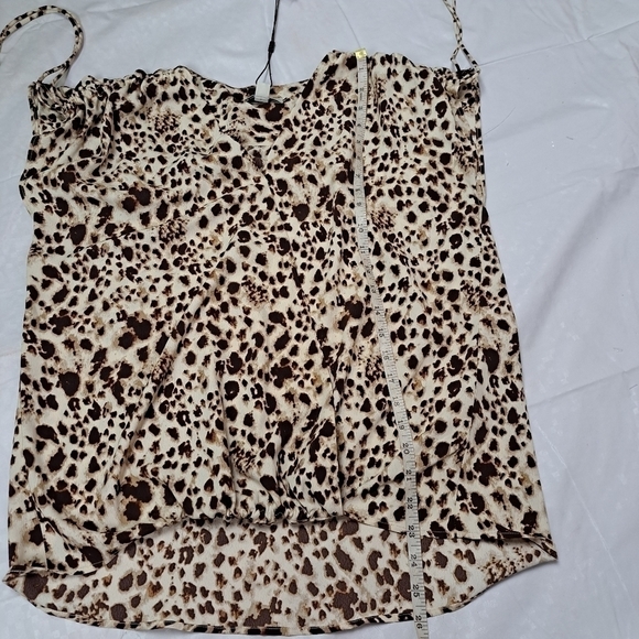 h by Halston Animal Print Blouse - Picture 9 of 9